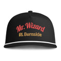 Sunwashed Rope Cap — "Mr. Wizard RL Burnside" Embroidered Rope Hat
