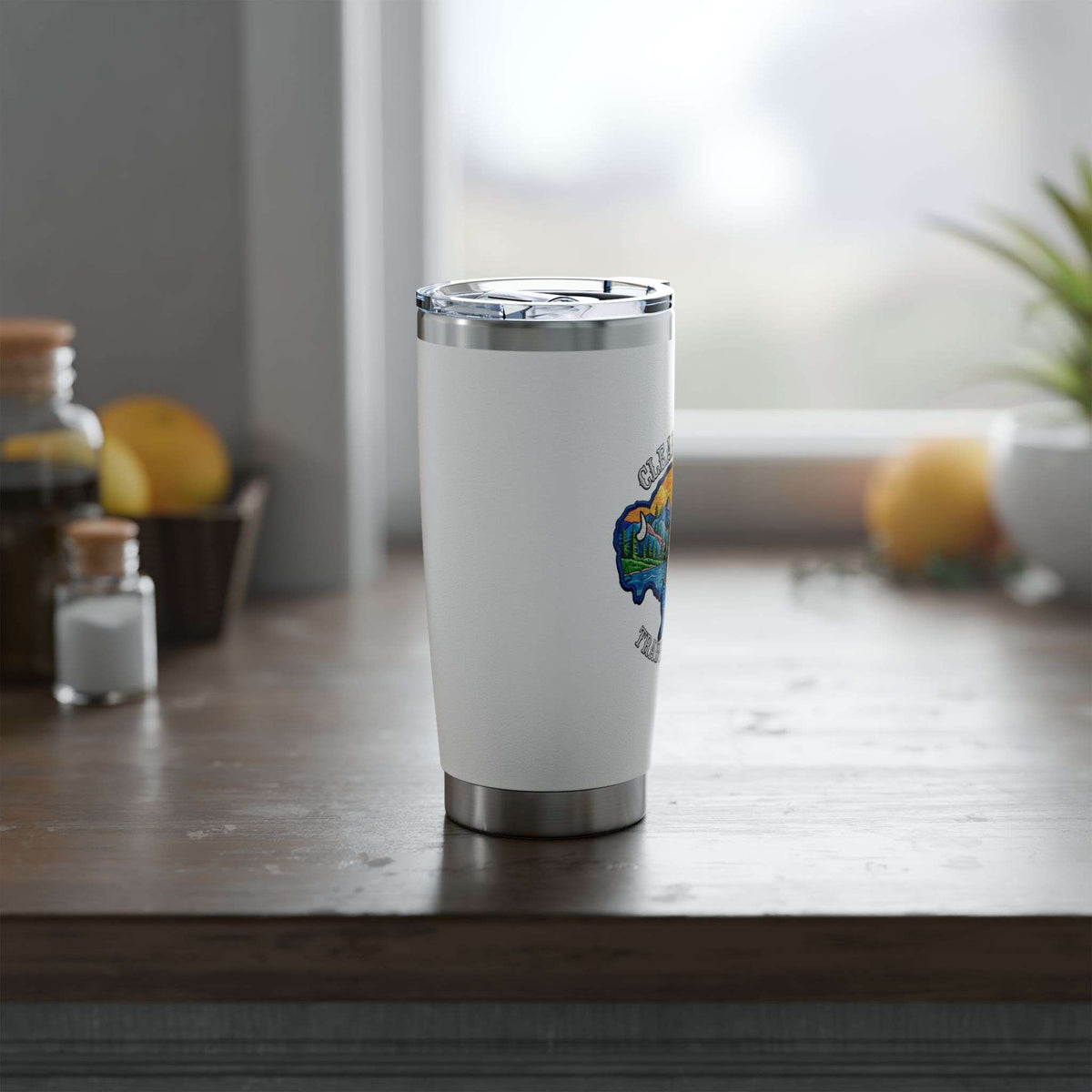 Vagabond Buffalo Trout 20oz Tumbler - Clear Water Trading Co.