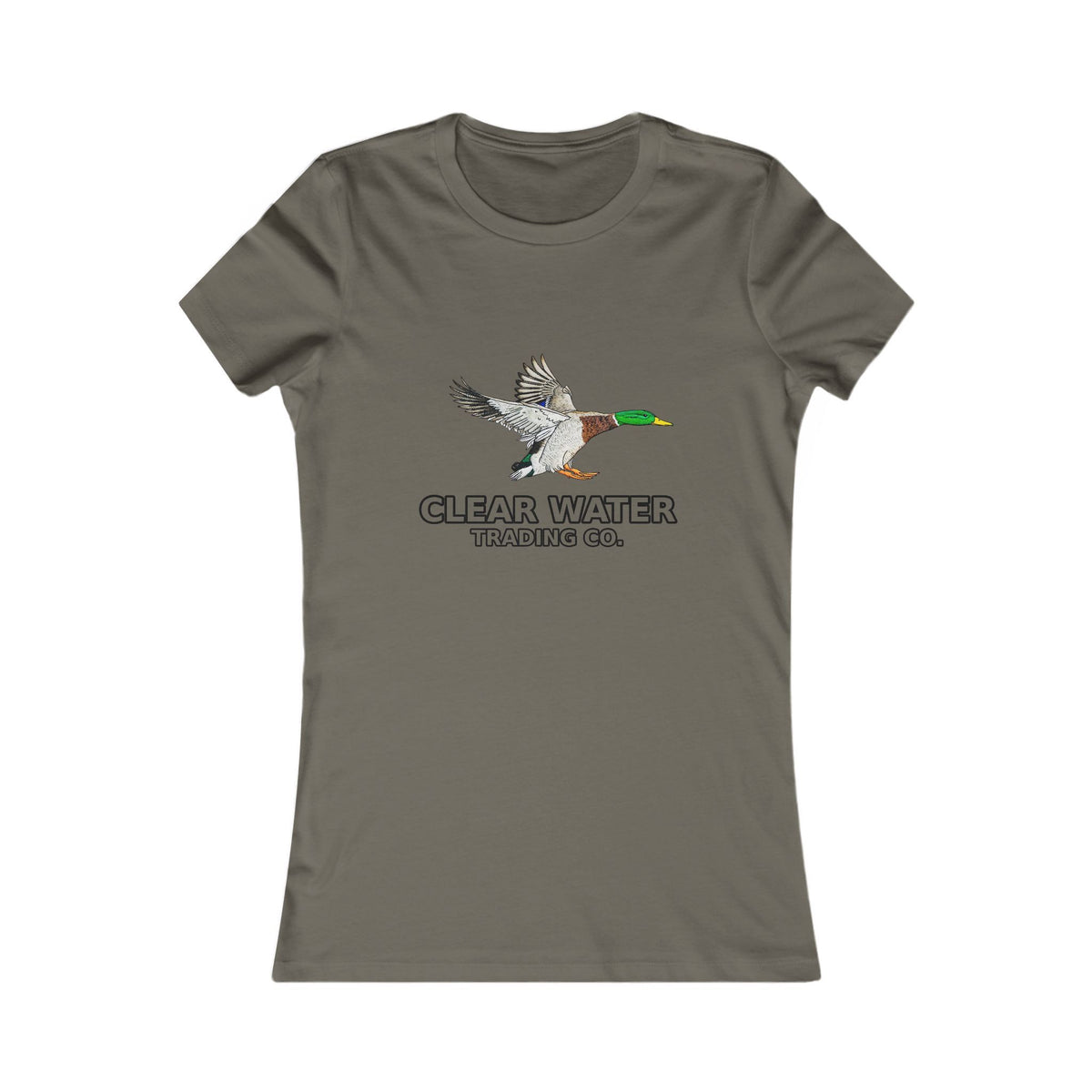 Women's Mallard Drake Duck Tee — Clear Water Trading Co.