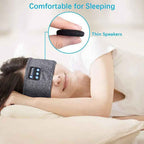 Bluetooth Sleep Eye Mask Headband for Music, Sports, and Yoga Calls