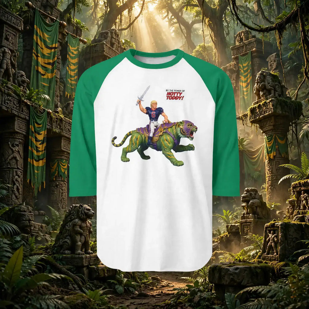 T-shirt raglan « Hotty Toddy Ole Miss Game Day » – Manches 3/4 | Clear Water Trading Co.