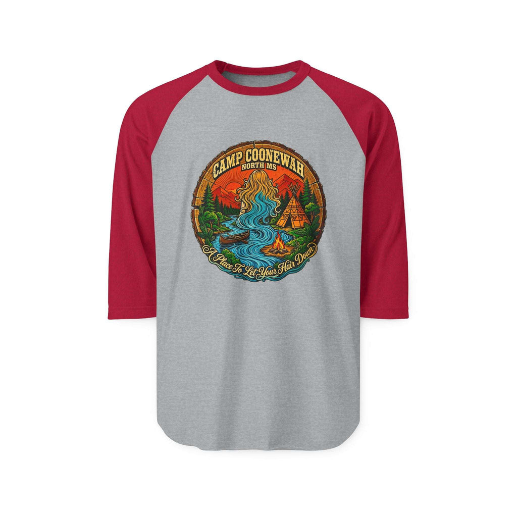 Camp Coonewah – The Campfire Raglan 3/4 Sleeve