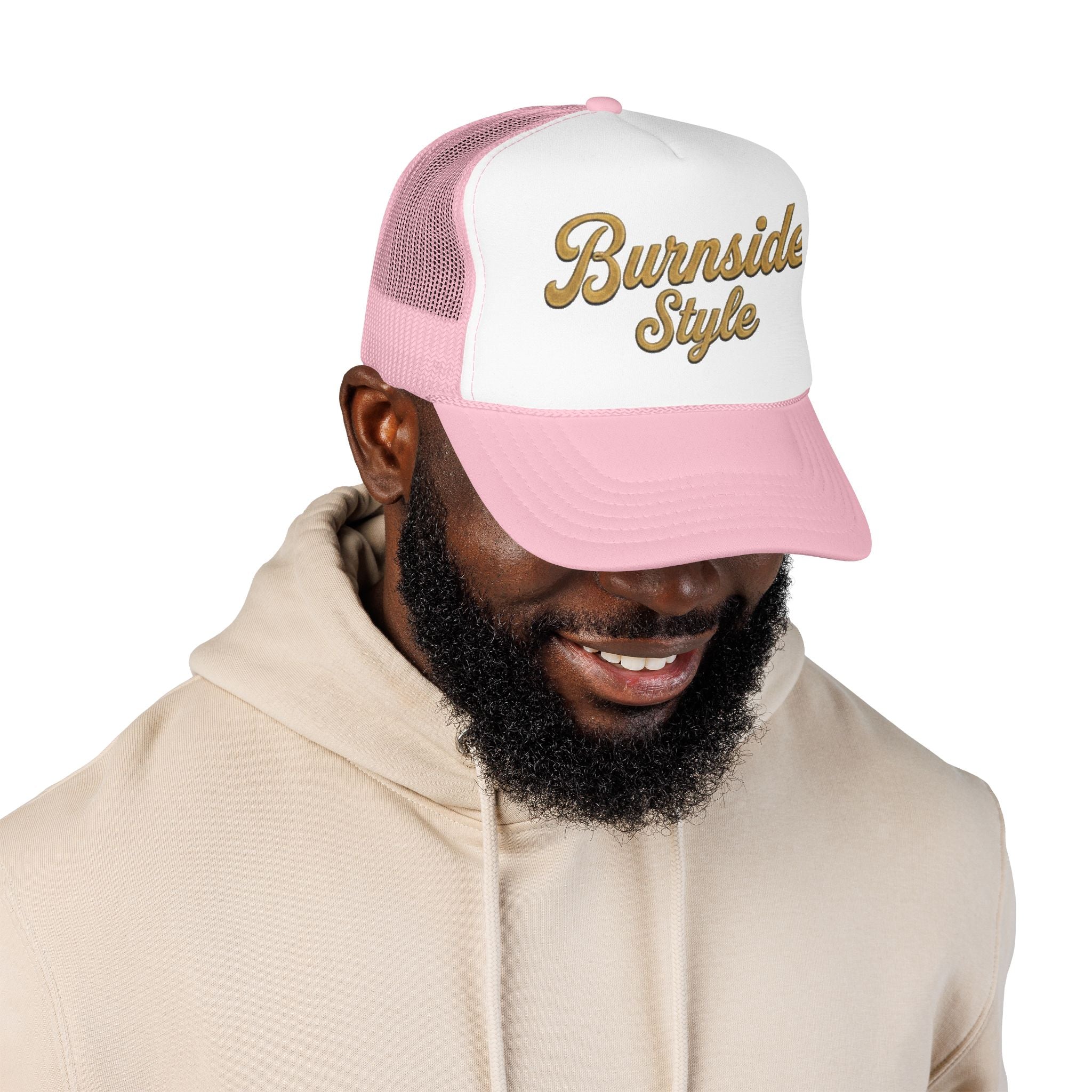 Burnside Style Trucker Hat — Centennial Tribute Foam Cap