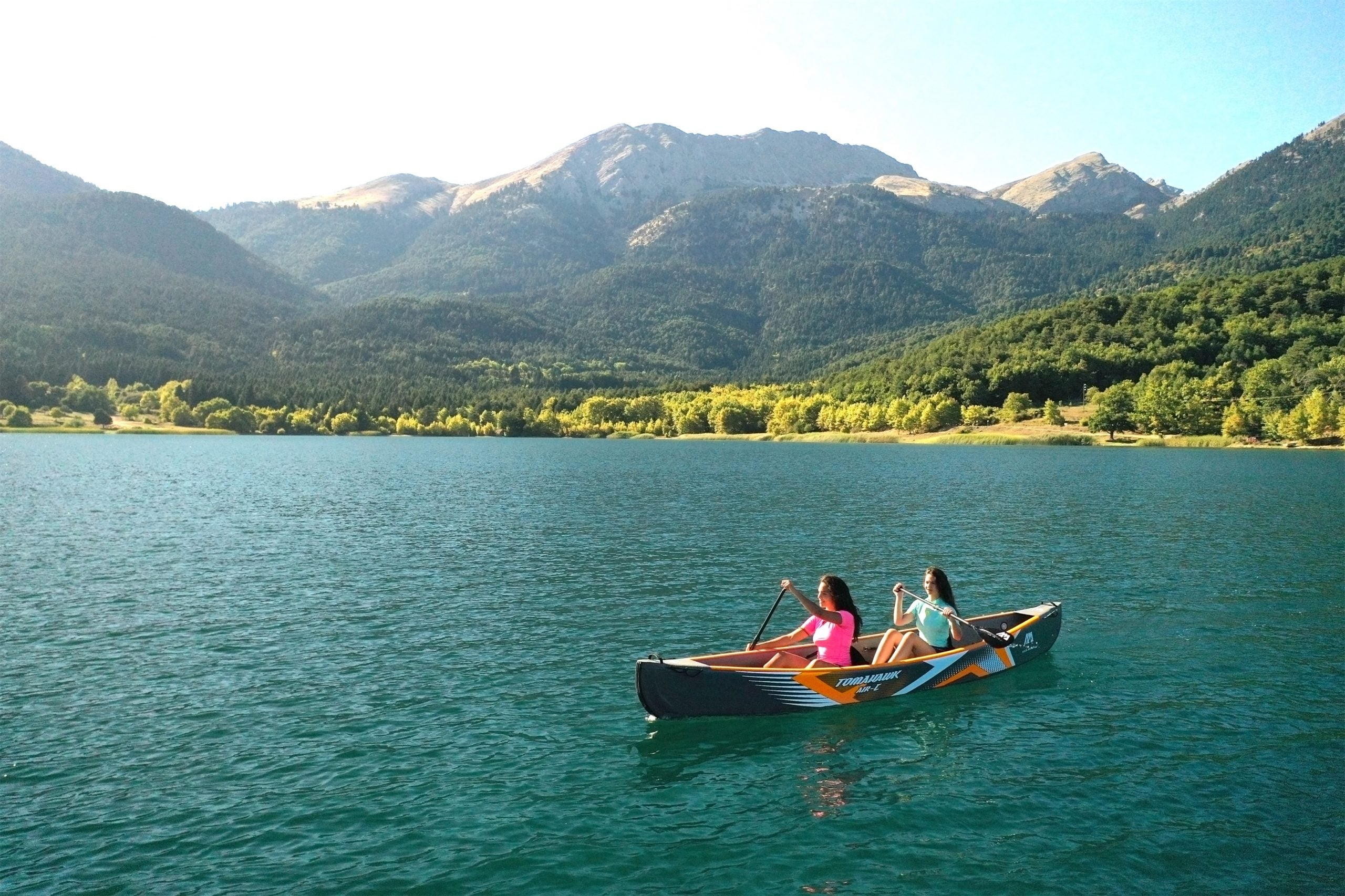 Clear Water Tomahawk High-Pressure 3 Person Inflatable Canoe