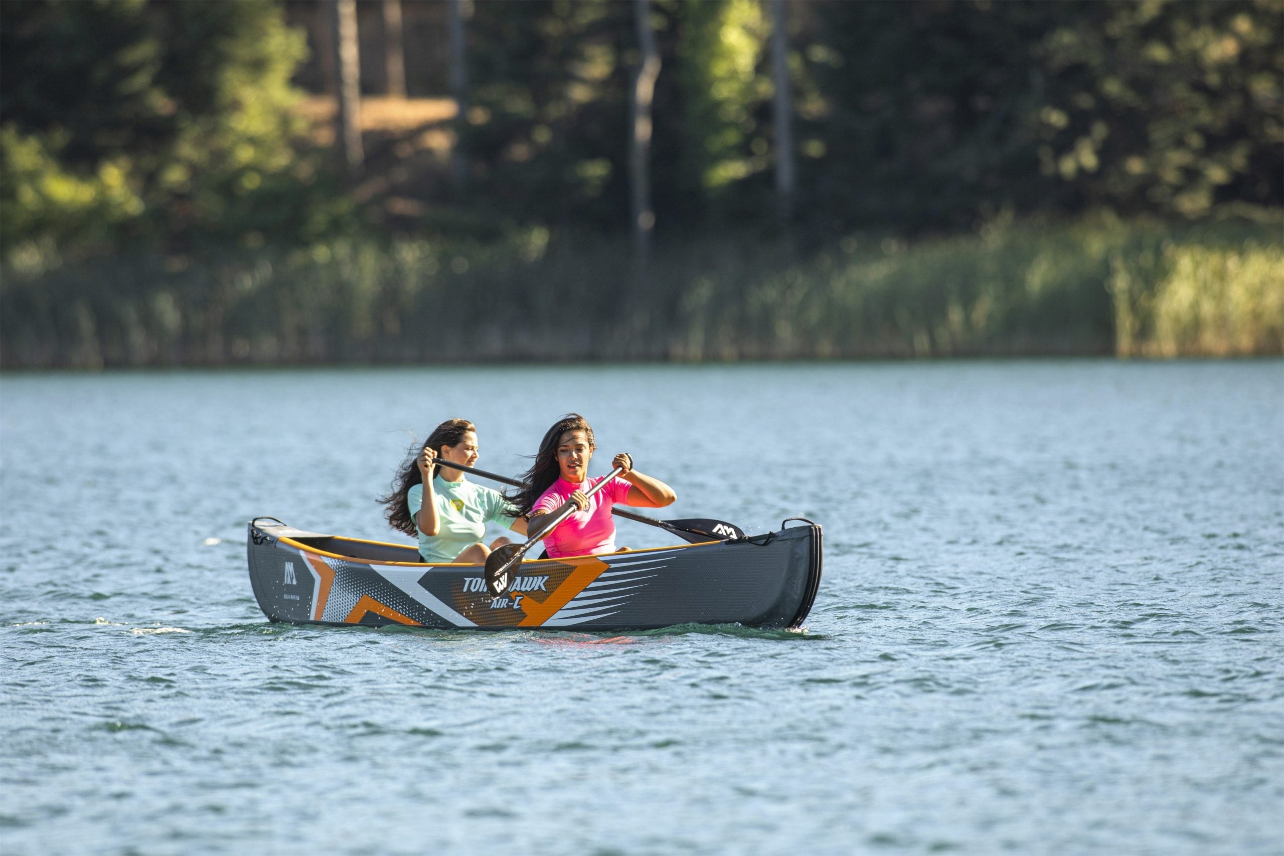 Clear Water Tomahawk High-Pressure 3 Person Inflatable Canoe