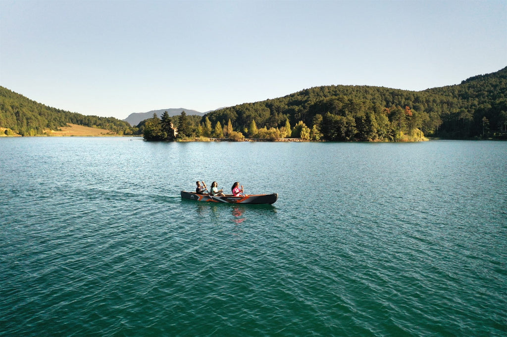 Clear Water Tomahawk High-Pressure 3 Person Inflatable Canoe