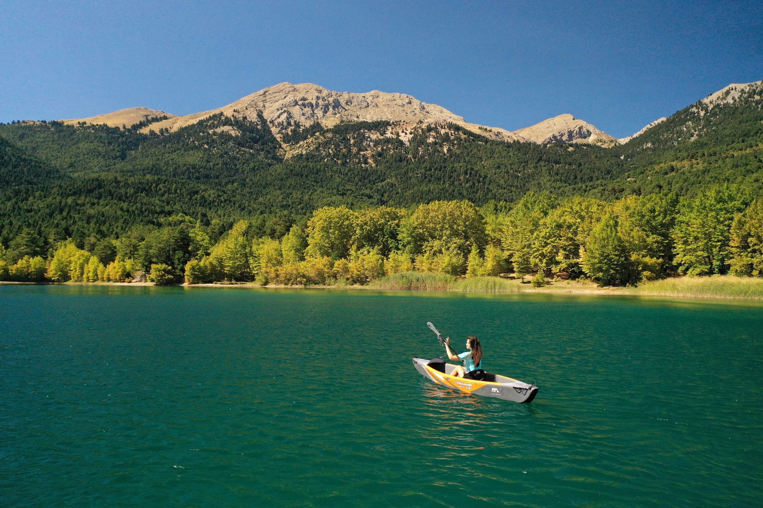 Clear Water Tomahawk 12'4" Solo Expedition Inflatable Kayak