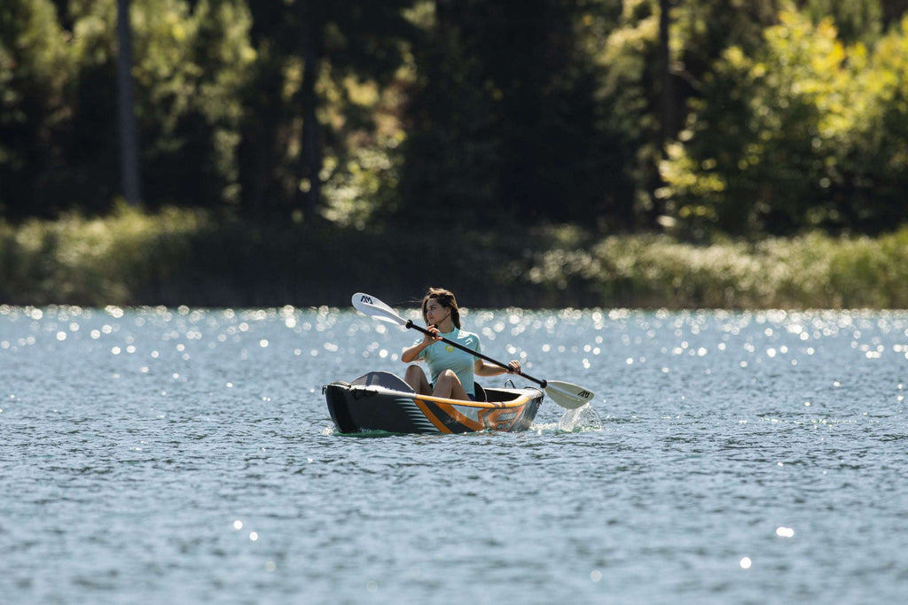 Clear Water Tomahawk 12'4" Solo Expedition Inflatable Kayak - Clear Water Trading Co.