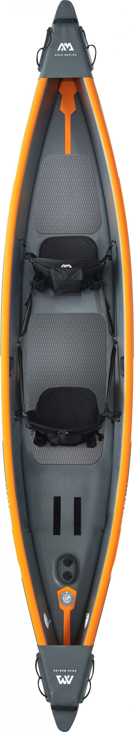 Clear Water Tomahawk High-Pressure 3 Person Inflatable Canoe