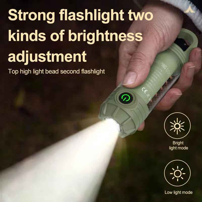 The Beacon Rechargeable Retro Lantern for Outdoor Adventures