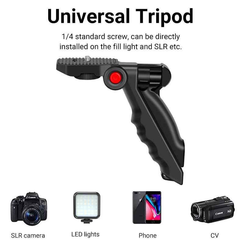 MAMEN Wireless Vlogging Kit with Tripod, Lavalier Microphone for iPhone & Android