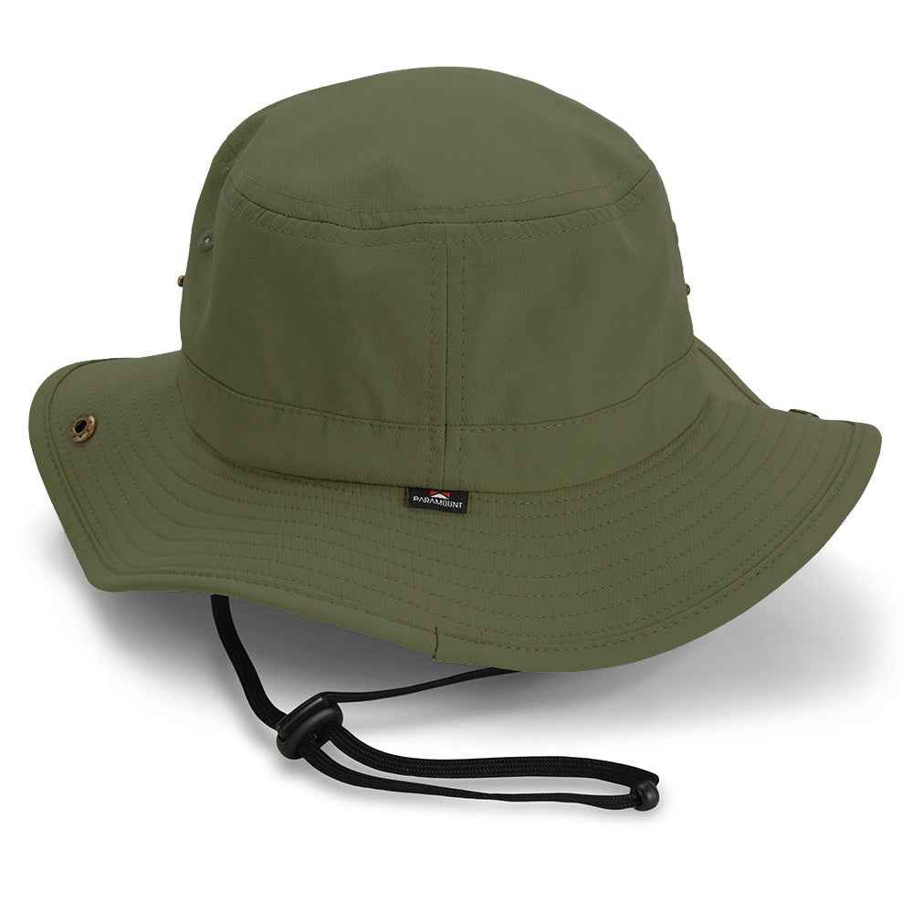 Bayou American Flag Boonie Hat - Full Brim Outdoor Sun Protection that Floats