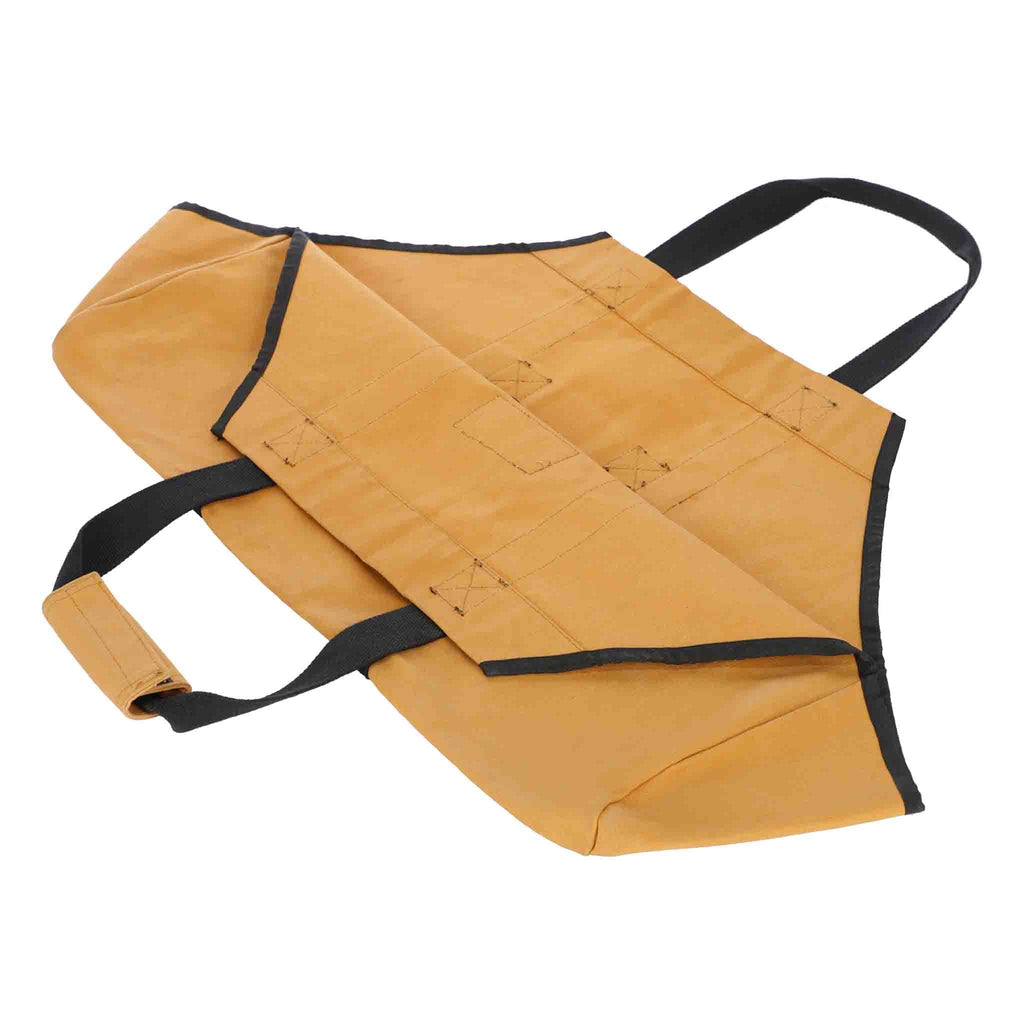The Mayflower: Heavy-Duty Waxed Canvas Log Carrier