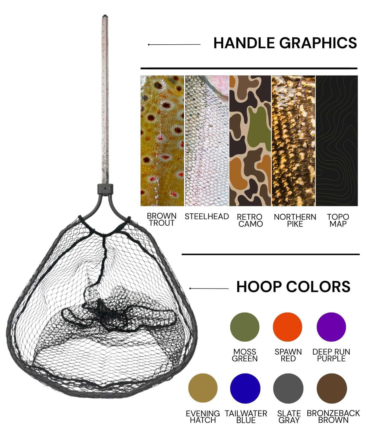 Catch Cam Steelhead Net - Steelhead Edition Landing Net