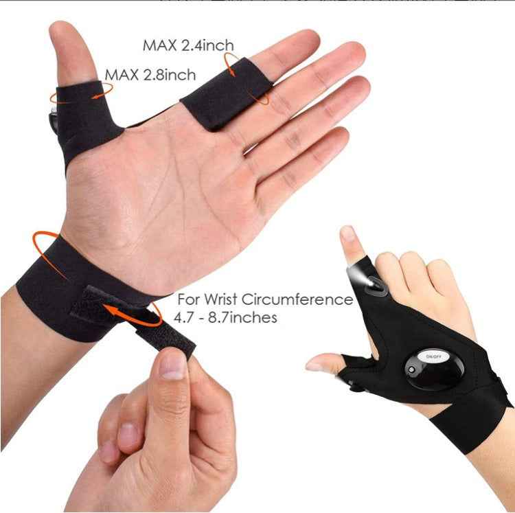 The Night-Hand LED Tactical Gloves for Optimal Field Performance