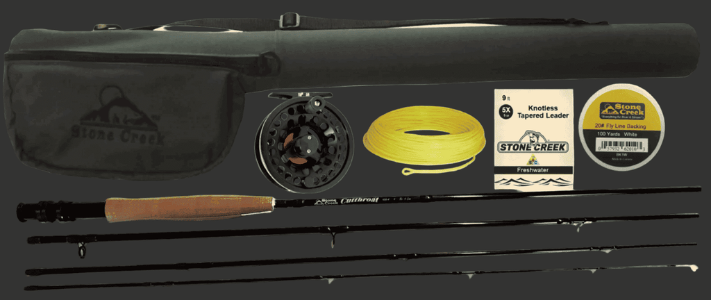 Cutthroat Flyfishing Rod/Reel Combo Outfit