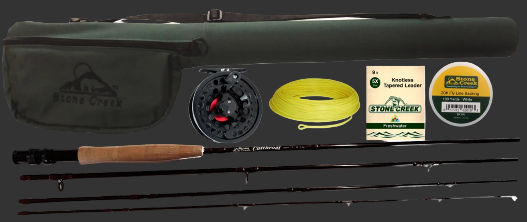 Cutthroat Flyfishing Rod/Reel Combo Outfit