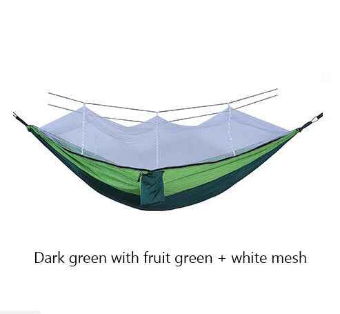 The Sentry: 210T Ripstop Mosquito-Shield Hammock