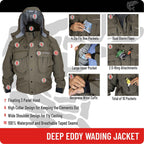 Deep Eddy Wading Jacket for Ultimate Waterproof Protection