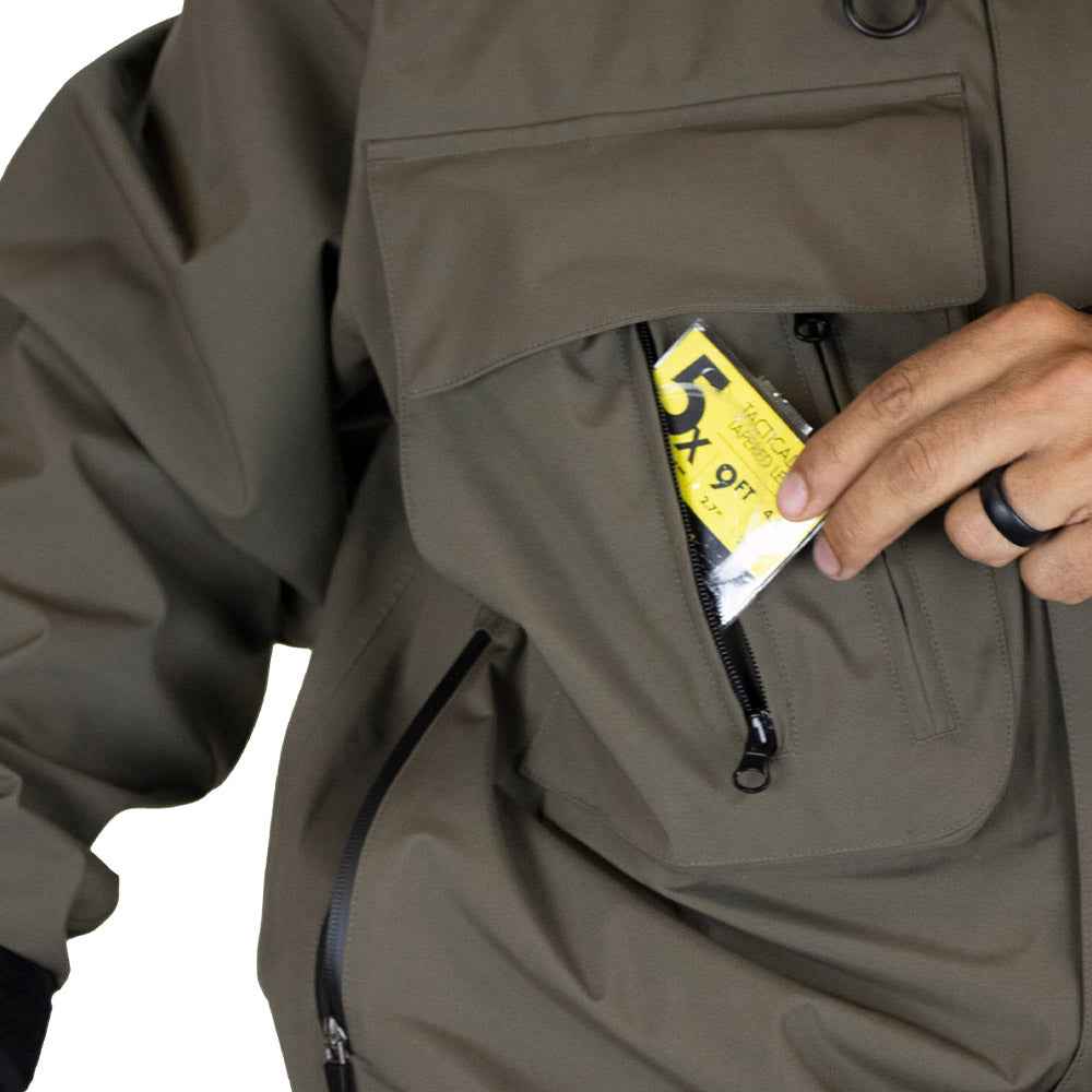 Deep Eddy Wading Jacket for Ultimate Waterproof Protection