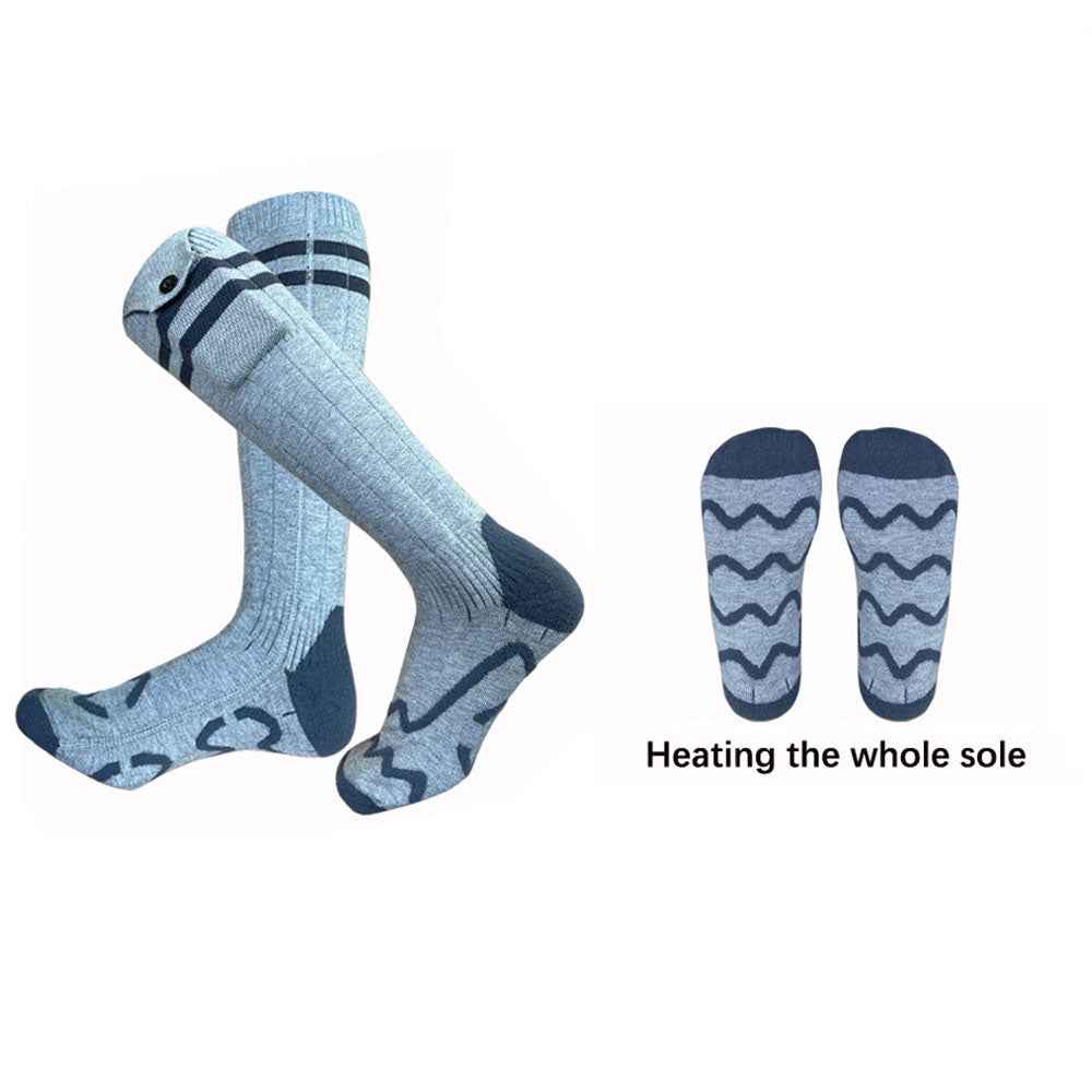 Bluetooth Heated Socks for Outdoor Skiing - Electric Heating Warm Socks
