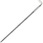 Mountaineering cane folding multifunctional outdoor hiking self-defense stick mountain camping supplies set crutch screwdriver