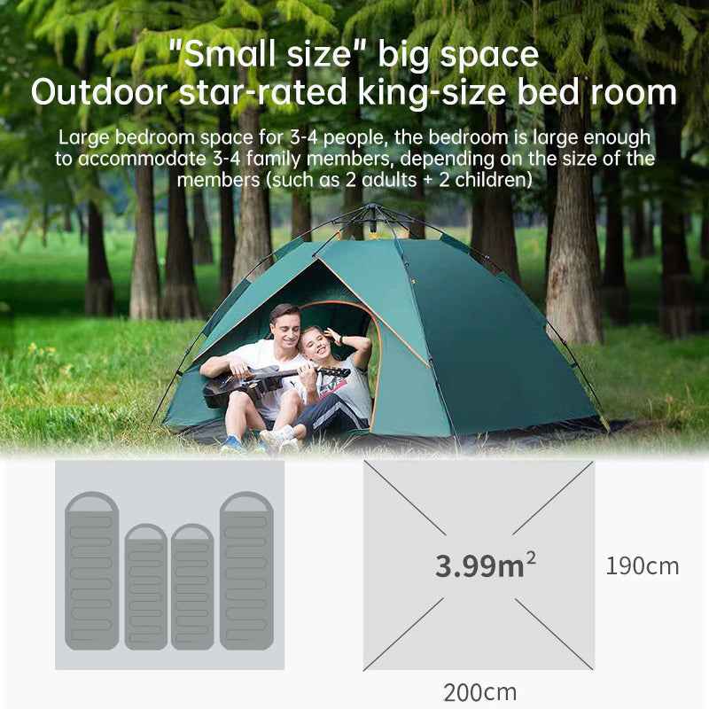 quick deploy tent The Scout Rapid-Deploy Family Dome Tent