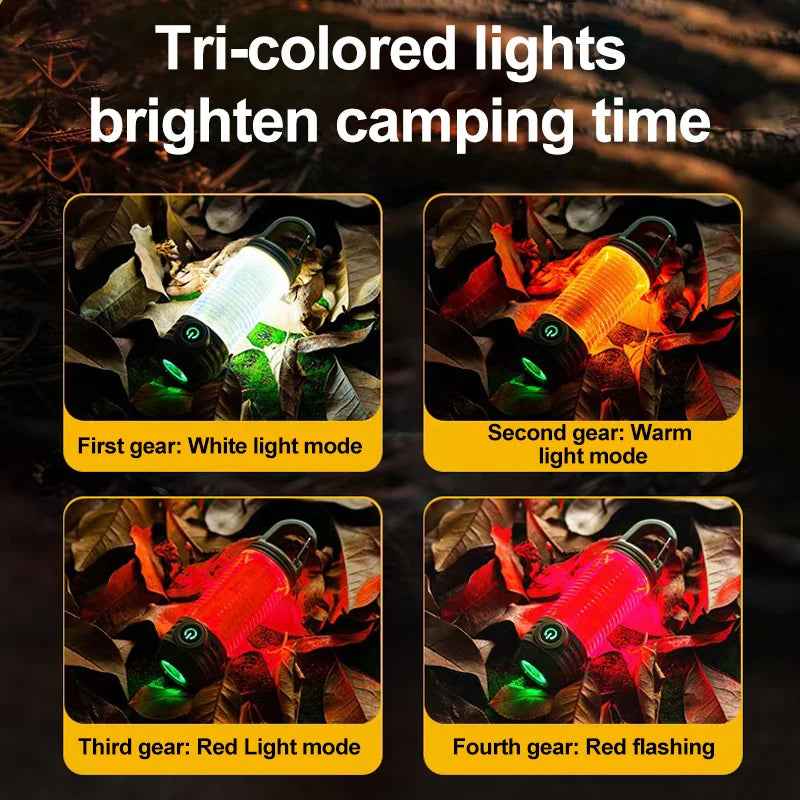 The Beacon Rechargeable Retro Lantern for Outdoor Adventures