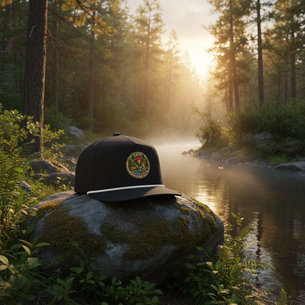 Camp Coonewah Sunwashed Rope Style Trucker Hat