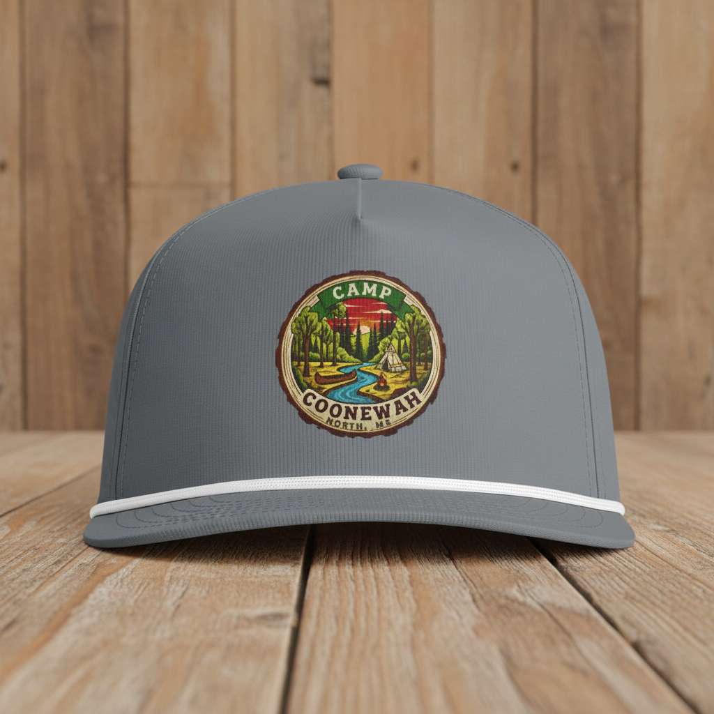 Camp Coonewah Sunwashed Rope Style Trucker Hat