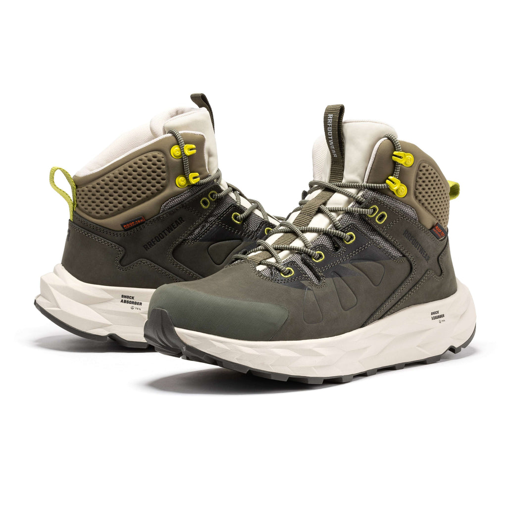 Men's 6" Waterproof Hiking Boots – ROCKROOSTER Farmington, VIBRAM