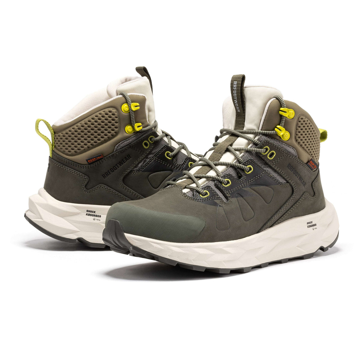 Men's 6" Waterproof Hiking Boots – ROCKROOSTER Farmington, VIBRAM