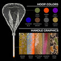 Catch Cam Wading Creek Net - Trout Fishing Landing Net