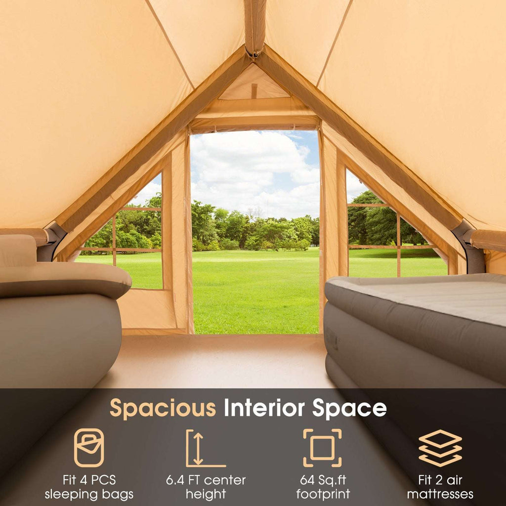 Inflatable Waterproof Camping Tent 4/6 People