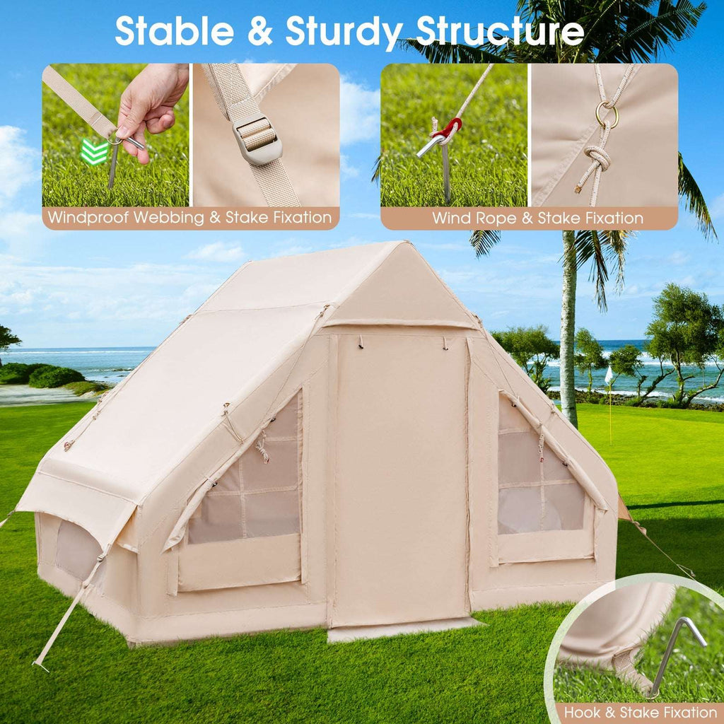 Inflatable Waterproof Camping Tent 4/6 People