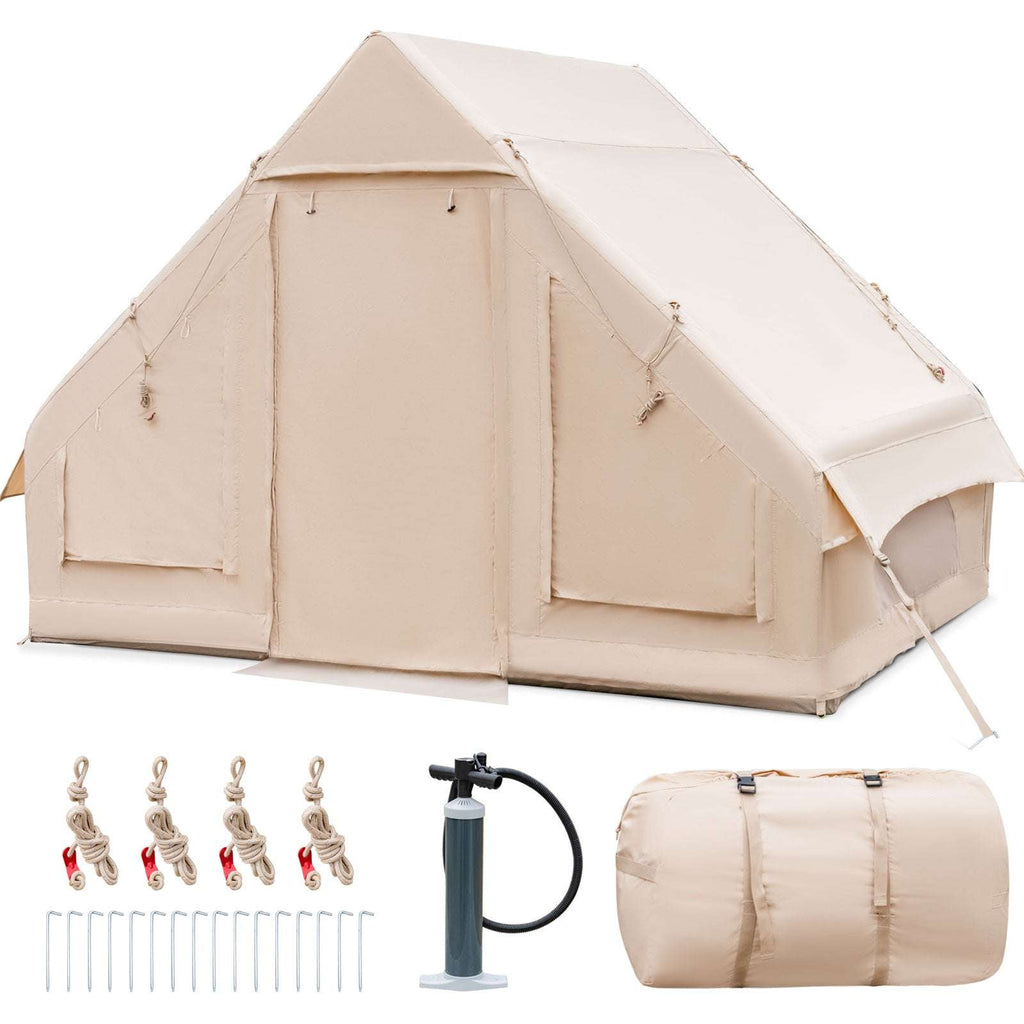 Lightweight Inflatable Waterproof Camping Tent - 4/6 People