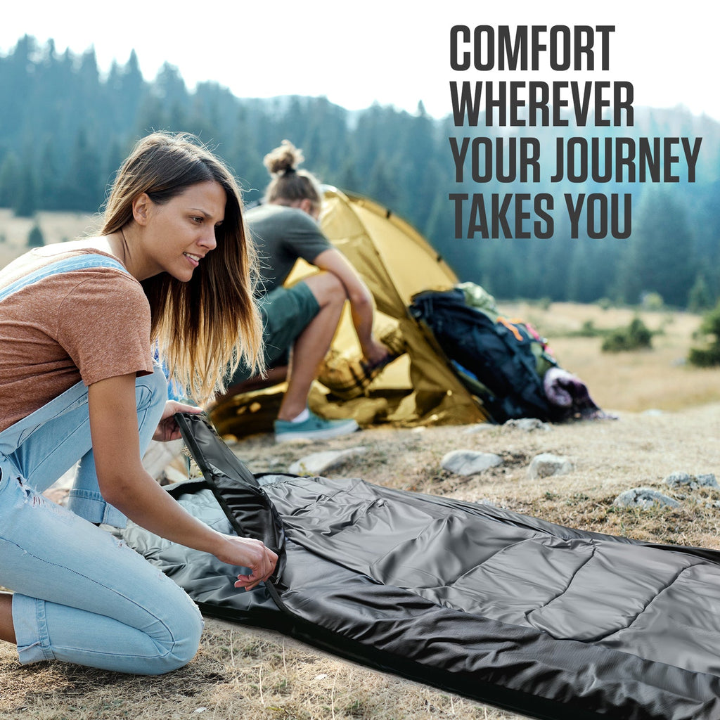 Clear Water Trading Co. — XXL Sleeping Bag for Big & Tall Campers