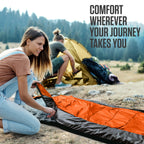 Clear Water Trading Co. — XXL Sleeping Bag for Big & Tall Campers