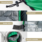 Clear Water Trading Co. — XXL Sleeping Bag for Big & Tall Campers