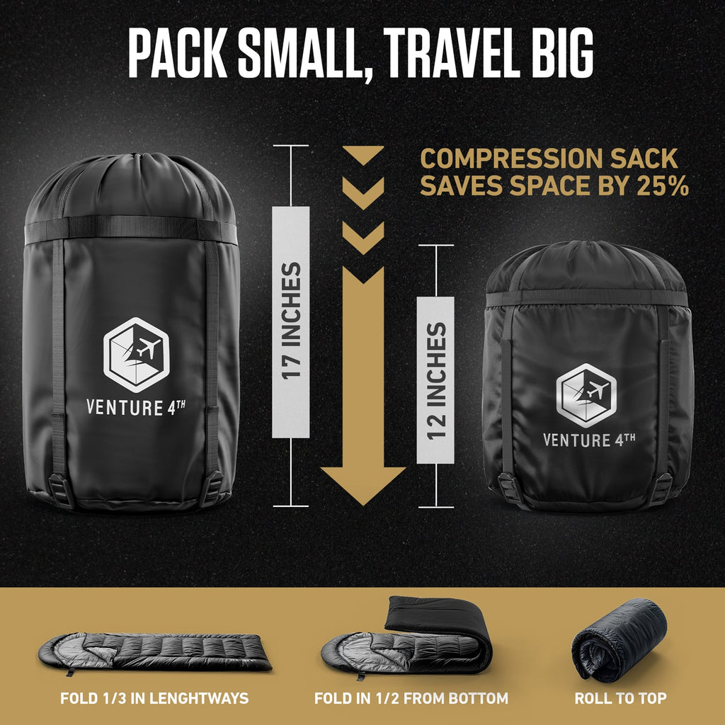 Clear Water Trading Co. — XXL Sleeping Bag for Big & Tall Campers