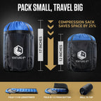 Clear Water Trading Co. — XXL Sleeping Bag for Big & Tall Campers