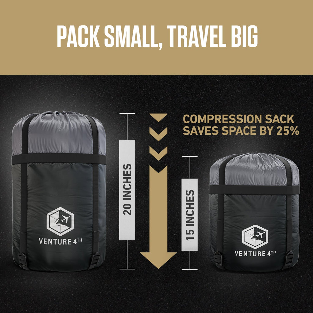 Clear Water Trading Co. — Double Sleeping Bag for Camping & Outdoor Adventure