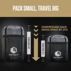 Clear Water Trading Co. — Double Sleeping Bag for Camping & Outdoor Adventure