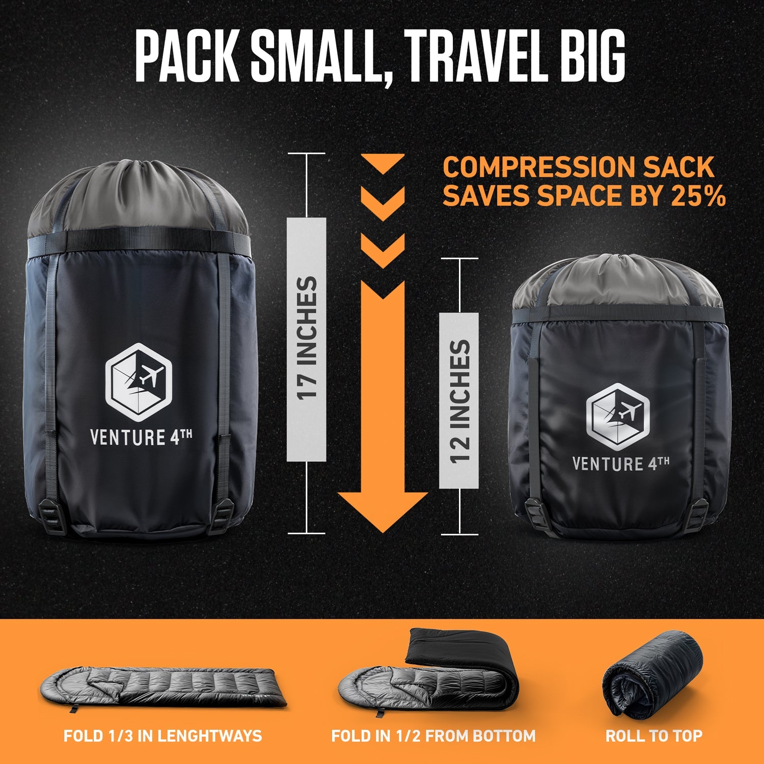 Clear Water Trading Co. — XXL Sleeping Bag for Big & Tall Campers
