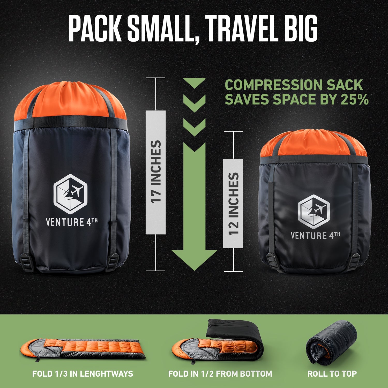 Clear Water Trading Co. — XXL Sleeping Bag for Big & Tall Campers