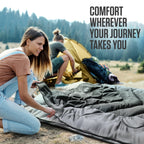 Clear Water Trading Co. — Double Sleeping Bag for Camping & Outdoor Adventure