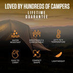 Clear Water Trading Co. — XXL Sleeping Bag for Big & Tall Campers