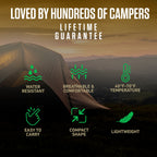 Clear Water Trading Co. — XXL Sleeping Bag for Big & Tall Campers