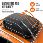 Clear Water Trading Co. — 21 cu ft Waterproof Rooftop Cargo Carrier