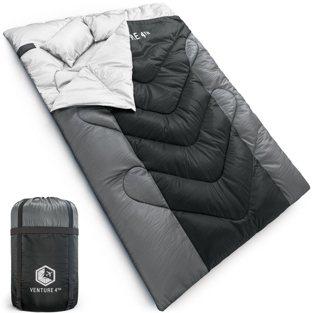 Clear Water Trading Co. — Double Sleeping Bag for Camping & Outdoor Adventure